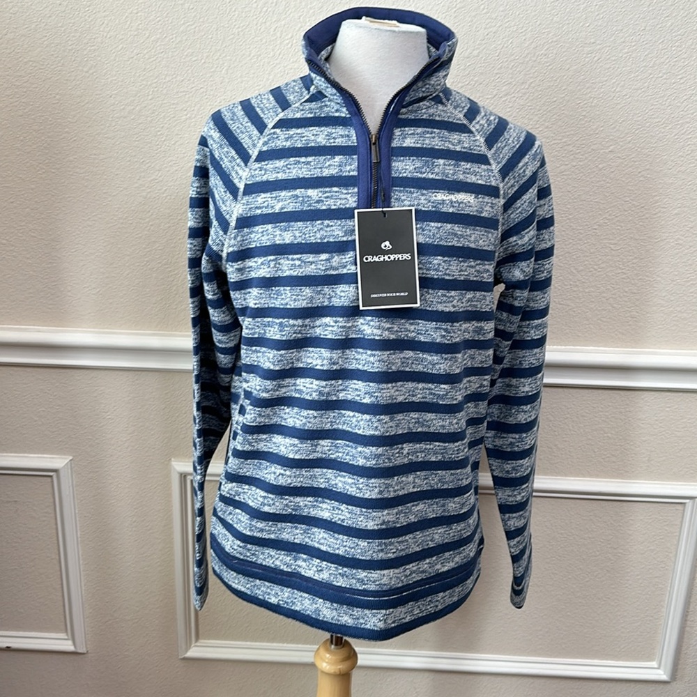 Craghoppers FERNANDO HALF ZIP FLEECE -Blue Lapis